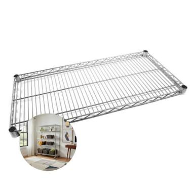 Imagem de Prateleira Avulsa Para Estante Aço Aramado 121x45 Cromado - Members Ma