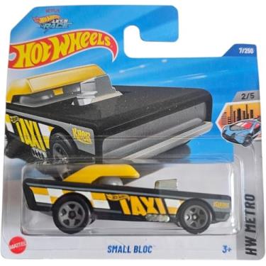 Imagem de Hot Wheels - Small Bloc - HW Metro 2/5 - HYX56 - Short Card - Netflix Let's Race - Taxi - Mattel 2025-1:64