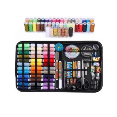Imagem de Generic Kit de Linha de Agulha, Conjunto de Costura Portátil para Casa e Viagens