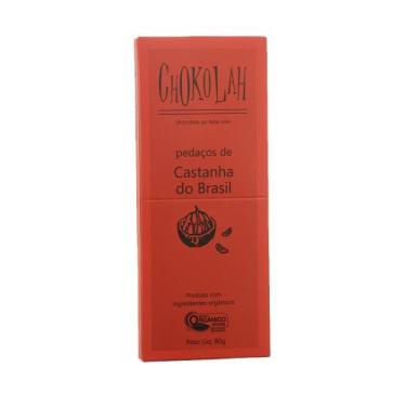 Imagem de Chocolate Orgânico 55% Cacau Crocante de Castanha Chokolah  70g, Brasi
