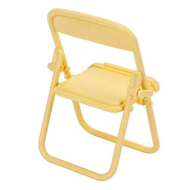 Imagem de AYNEFY Suporte para Telefone Móvel Suporte de Mesa para Telefone Dobrável para Móvel Em Formato de Cadeira Base Compacta e Estável Organizador de Mesa Leve de Visualização de para Smartphone para