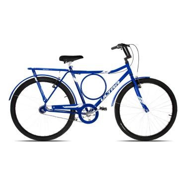 Imagem de Bicicleta de Passeio Ultra Bikes Esporte Stronger Aro 26 Reforçada Freio V-Brake Azul