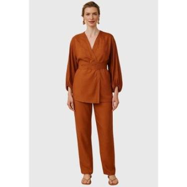 Imagem de Kimono Solto Manga Longa Alongado Maria Valentina-Feminino