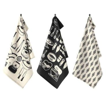 Imagem de Pano de Prato Döhler Menu Sortido 1 peça 45x65cm