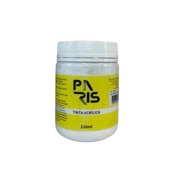 Imagem de Tinta Acrílica Artística Paris Premium Branca 250ml