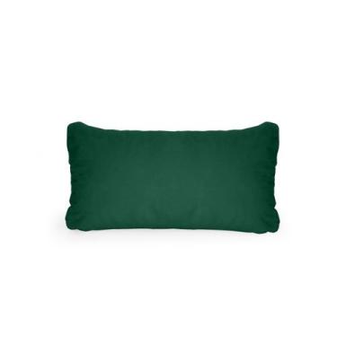 Imagem de Almofada Retangular Suede Veludo Papirre Decor com Enchimento, Verde