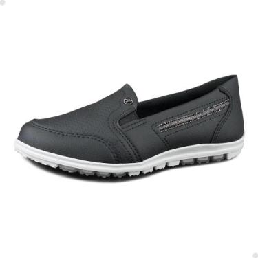 Imagem de Tenis Kolosh Slip On Strass Lateral, 37, Preto