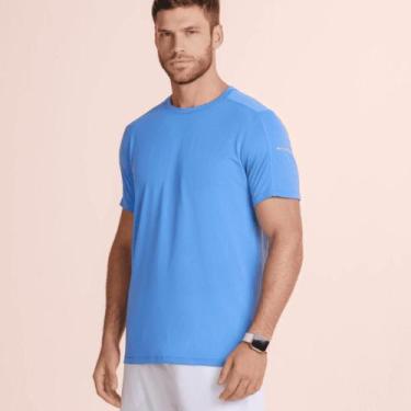 Imagem de Camiseta Lupo Sport T-Shirt Poliamida Basic 77085-004, Azul leblon, XG
