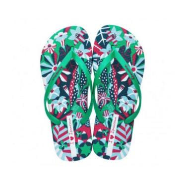 Imagem de Chinelo Feminino Ipanema Arte Conecta Verde Verde Azul