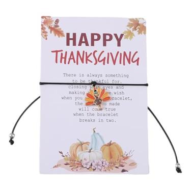 Imagem de Pulseiras femininas de ação de graças elásticas ajustáveis com design de carro de abóbora esmaltada, presente de festa de Ação de Graças, One Size, Liga de aço, Sem Pedra Preciosa
