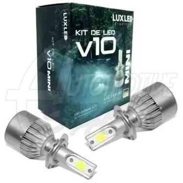 Imagem de Kit Ultra Led V10 Super Branco 6500K 30W 20.000 Lumens H1