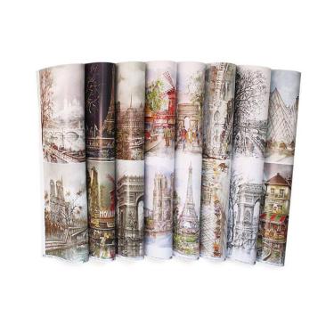 Imagem de Papel Com Estampa Tex Papel Coleção Paris 4 Ref C22