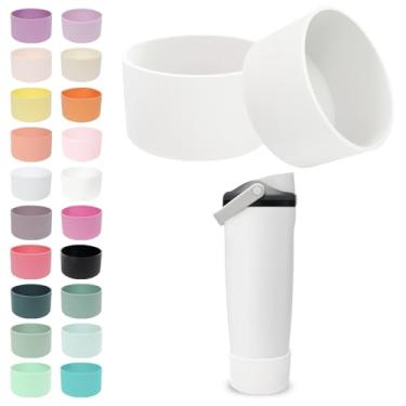 Imagem de Kaitiaki 2 peças de botas de silicone para garrafas e copos FreeSip Sway Owala de 850 g e 1,134 g – Antiderrapante, resistente a arranhões, realçador de estabilidade para acessórios Owala, disponível