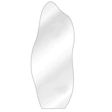 Imagem de Espelho Orgânico 95x40 Lapidado Grande C/SUPORTE