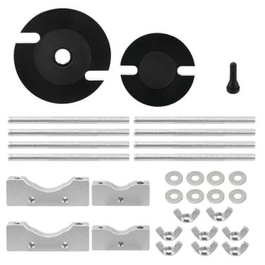 Imagem de Sporacingrts Kit de reparo de amassado de tubo de escape de motocicleta de 2 tempos, ferramenta universal de remoção de amassados de aço inoxidável compatível com bicicletas de sujeira de 2 tempos de