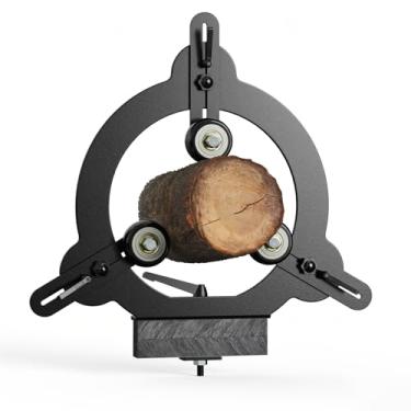 Imagem de BUYYAH Descanso estável para torneamento de madeira para torno de madeira, 6 rodas industriais, 2 módulos ajustáveis de 2,5 cm, serve para tornos de 30 a 40,6 cm, ferramenta de suporte para marcenaria