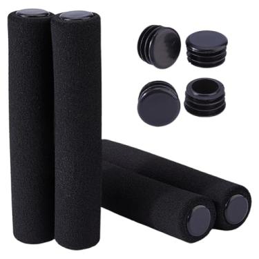 Imagem de SUPERFINDINGS 5 pares de punhos de guidão de bicicleta 15 cm/6 polegadas de diâmetro interno de 32 mm/1,3 polegada espuma de ciclismo capa de tubo de espuma para BMX Mountain MTB Beach Cruiser Bike