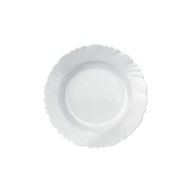 Imagem de Prato Fundo Nadir Duralex Pétala Branco 23cm, UNICA