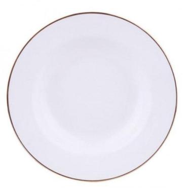 Imagem de Prato Sobremesa Sofia Filete Dourado 22cm Oxford