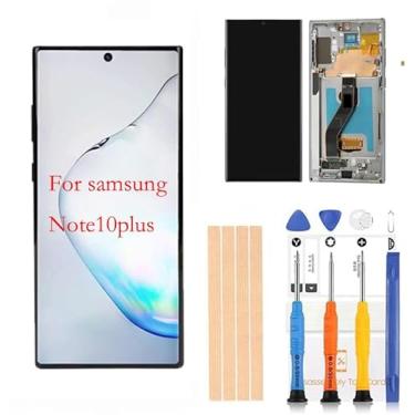 Imagem de Tela digitalizadora Amoled Touch Assembly Display LCD de substituição para Samsung Galaxy note10 Plus 5g n975 n975U n975W SM-n975F SM-n975F/DS da BITANR (Note10 PlusWhite)