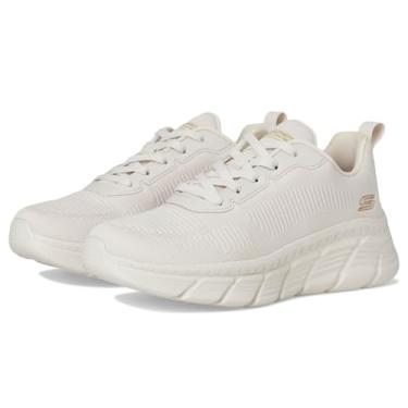 Imagem de Skechers Tênis feminino Bobs Sport B Flex Flying Hi, Off-white, 39