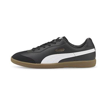 Imagem de PUMA Tênis masculino King 21 para treinamento interno, Puma, preto-puma branco-gum, 9.5