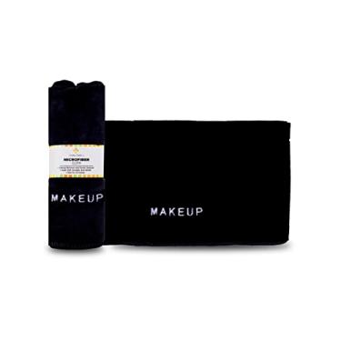 Imagem de Panos removedores de maquiagem de microfibra ultramacia Crafty Cloth | Pano higiênico para maquiagem | Panos de rosto de microfibra | Pacote com 4 toalhas de rosto 30 x 30 cm para maciez