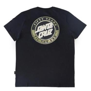 Imagem de Camiseta Santa Cruz 50th TTE Dot  - Preto-Masculino