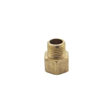 Imagem de Rosca fêmea M14 x 1,5 mm x 1/10.2 cm BSP macho comprimento da rosca 18 mm conexão conector de acoplador adaptador de encaixe de tubo de latão
