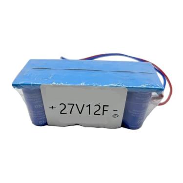 Imagem de 1 conjunto de módulo retificador automotivo 27V 12F 2,7V120F*10 conectado à fonte de alimentação (termorretrátil)