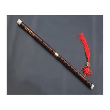 Imagem de Flauta de bambu Profissional C KEY/D KEY/E/F KEY/G KEY Instrumento Flauta Profissional Flauta Transversa Iniciante (Chave C)