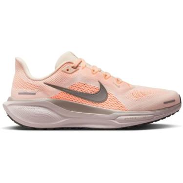 Imagem de Nike Tênis feminino Pegasus 41, Gelo de goiaba/pedra da caverna/pulso laranja/malte/vermelho silte, 36