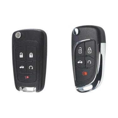 Imagem de Capa De Chave Remota Dobrável Para Chevrolet Cruze Epica Lova Camaro I