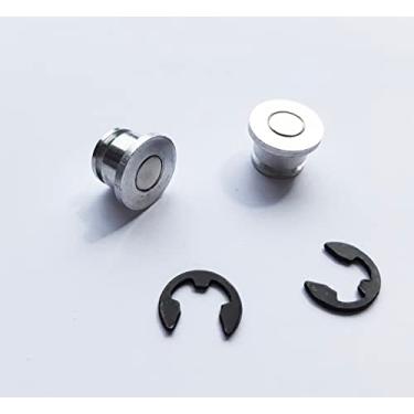 Imagem de ZAITUO 2 cabos de sensor Hall fio indutivo + ímã de aço magnético para odômetro digital LCD, velocímetro, tacômetro, motocicleta, scooter