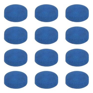 Imagem de YELARXI Pontas de taco de bilhar, kit de substituição de pontas de taco de sinuca, acessórios de reparo de tacos de piscina de couro de vaca - adequado para (tacos de mesa/suprimentos de jogos de