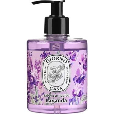 Imagem de Sabonete Líquido Para as Mãos, Lavanda, Giorno Casa, 350 ml, Roxo
