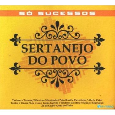 Imagem de CD Só Sucessos- Sertanejo do Povo Sertanejo Original - TOP DISC
