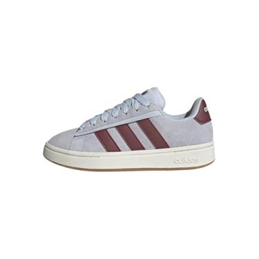 Imagem de adidas Grand Court Alpha 00s Tênis feminino, Céu de cristal/vermelho sombra/branco, 36