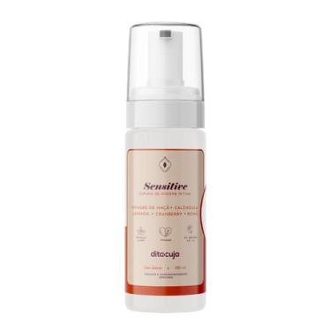 Imagem de Espuma Natural de Higiene Íntima SENSITIVE  150mL  Limpeza Suave, Hidr
