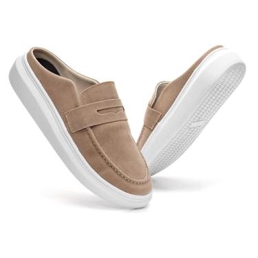 Imagem de Bota Mocassim Feminino Off White - Tratorado - Detalhe de Corrente - Estilo Casual Confortável e Versátil - Dia a Dia - Com Design Moderno e Sofisticado (Bege 2)