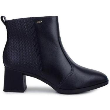 Imagem de Bota Feminina Dakota Cano Baixo Balmy Preta - D0372-Feminino
