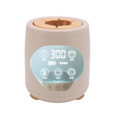 Imagem de ZAWELIYO Agitador Elétrico para Mamadeira de Leite para bebê Com Aquecedor de Luz Noturna 3 Modos de Mistura para Várias Mamadeiras