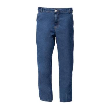 Imagem de Calça Jeans Feminina Sawary Mom Cintura Alta Azul-Feminino