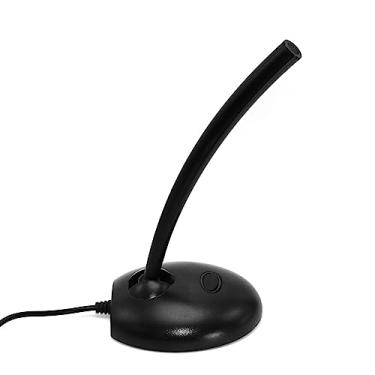 Imagem de Kinobo Microfone USB para computador, microfone de mesa/laptop, compatível com Windows/Mac, adequado para Skype, YouTube, gravação, jogos, para bate-papo (preto)