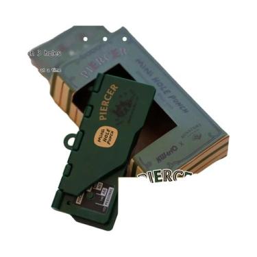 Imagem de Furador De Papel Portátil De 3 Furos 4mm Para Caderno De Folhas Soltas