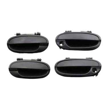 Imagem de Conjunto de maçanetas externas para porta, 4 unidades, compatível com chevrolet spark m200/daewoo matiz m200 2005-2010 96601472 96601473 96601474 96601475