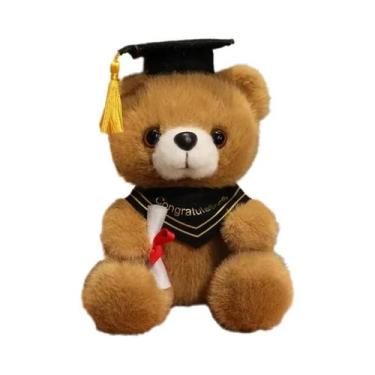 Imagem de Urso De Pelúcia Com Chapéu De Médico De 18cm Para Meninos E Meninas, P