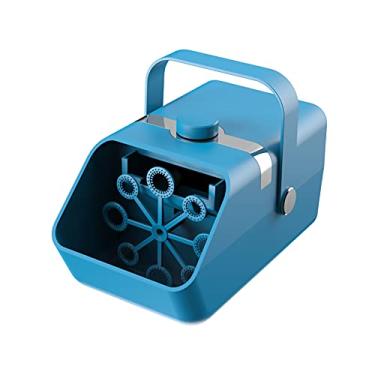 Imagem de Máquina de Bolhas Automática Soprador Portátil 2 Velocidades para Festas Casamentos Aniversários Uso Indoor