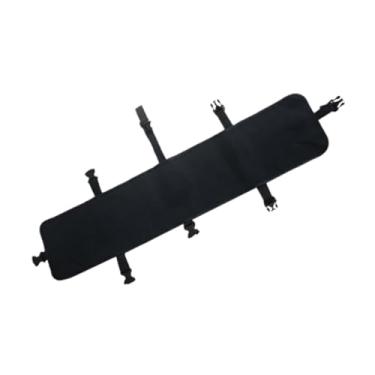 Imagem de kowaku Bolsa para guardar nadadeiras de mergulho, tamanho universal 43,31 x 9,45 polegadas, em tecido Oxford leve e de secagem rápida, ideal para praia e, Preto