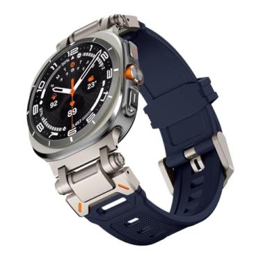 Imagem de SKXMOD Pulseira de borracha para Samsung Galaxy Ultra 47 mm Pulseira de silicone macio para Galaxy 7 ULTRA 47 mm Pulseira Correa WatchBANDS, Watch7 ultra 47MM, Ágata